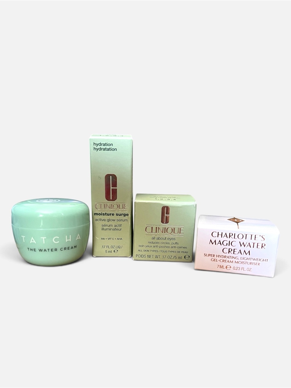 Luxury Skincare Minis Lot - Tatcha Charlotte Tilbury Clinique